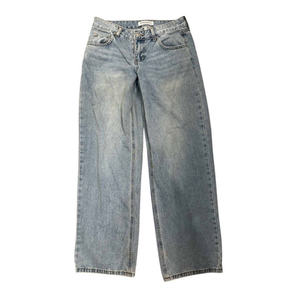 Ashley Mason Light Blue Wide Leg Jeans